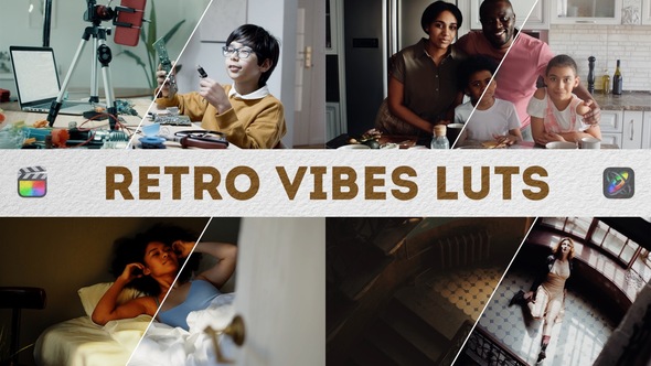 Retro Vibes LUTs | FCPX & Apple Motion