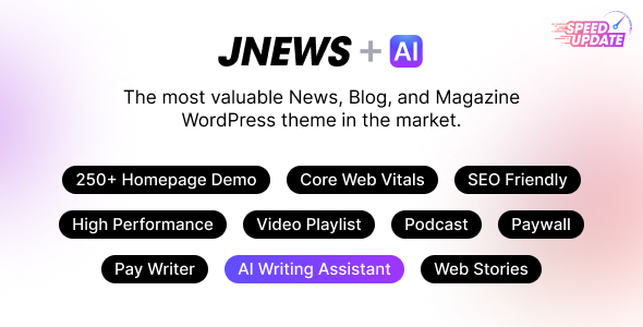 JNews – WordPress Newspaper Magazine Blog AMP Theme