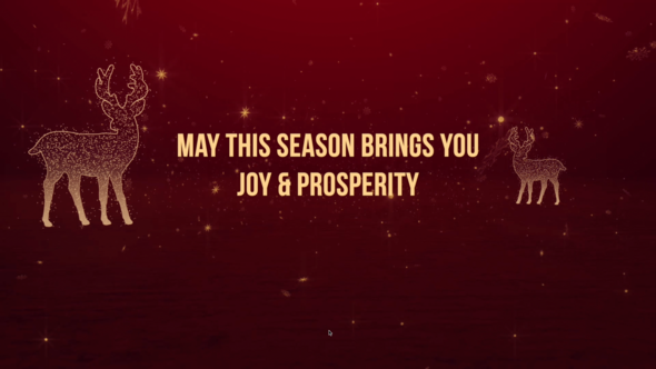 Christmas And New Year Wishes FCP alt