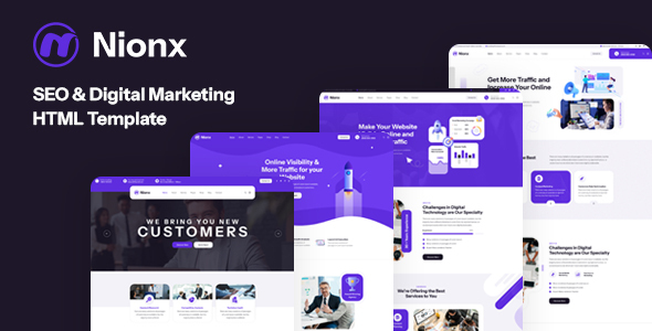 Nionx - SEO & Digital Marketing HTML Template