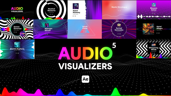 Audio Visualizers Pack 5