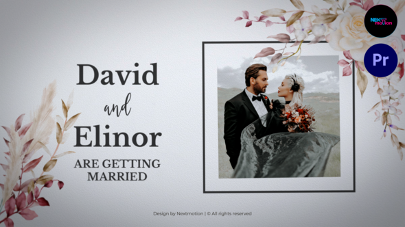 Wedding Invitation Slideshow | MOGRT