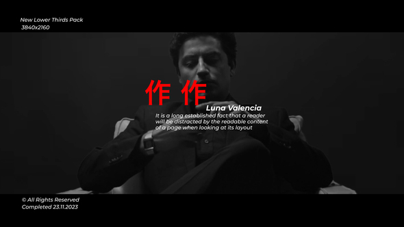 New Lower Thirds | FCPX & Apple Motion alt