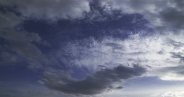 Dramatic Forming Clouds Time Lapse 