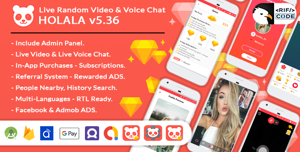 HOLALA - Live Random Video - Voice Calls | Earning System Minutes