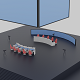 Cartoon Esport Arena Interior 3D model - 3DOcean Item for Sale