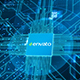 Blue CPU Chip Core Formation Logo Reveal - VideoHive Item for Sale