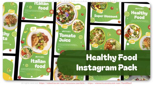 Healthy Food Promo - Instagram Stories