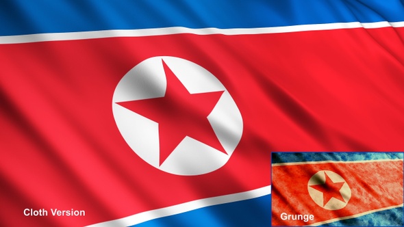 North Korea Flags