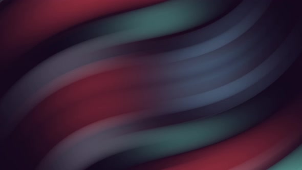 Red And Mint Blue Abstract Wave Effect 4K Moving Wallpaper Background
