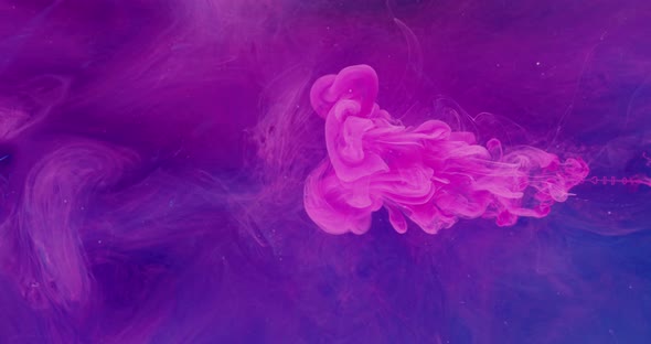 Ink Water Blend Color Mix Neon Purple Flash Light alt