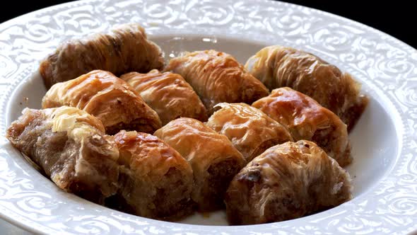 Turkish Traditional Dessert Food Baklava 3