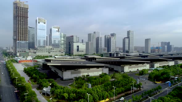 Nanjing City, Jiangsu Province, urban construction landscape