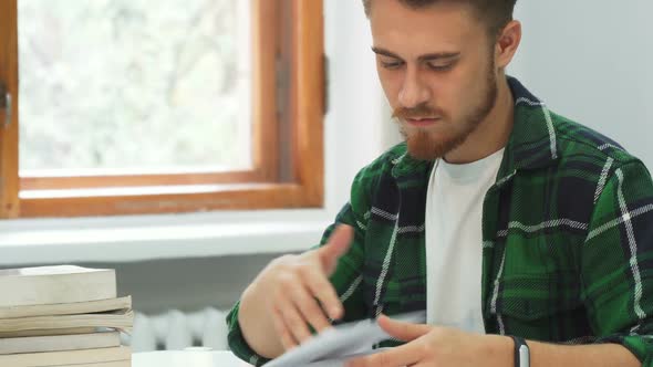 Serious Guy Carefully Studies the Literature