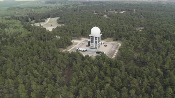 Nato Radio Radar At Secret Military Base With Antimissile Battery 