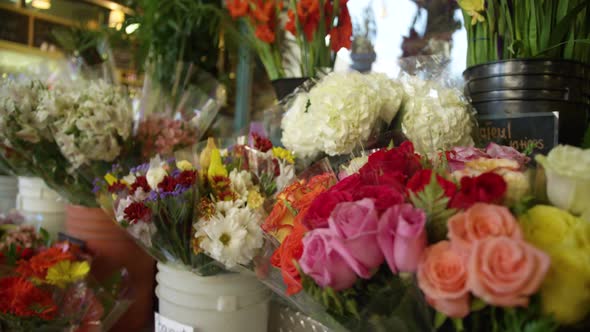 A Flower Shop in Montreal, Canada