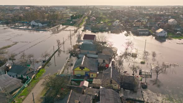 Flood Water Ecology River Rain Dirty Village Damage Climate Storm Park