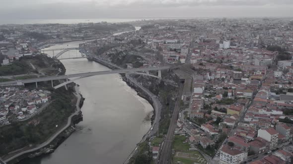 Porto city panorama