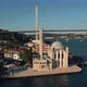 turkey istanbul ortakoy mosque view and bosphorus bridge - VideoHive Item for Sale