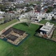 aerial view of private neighborhood under construction - VideoHive Item for Sale