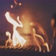 Close up shot of flames of fire on professional grill - VideoHive Item for Sale