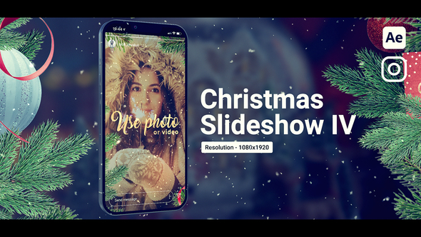 Christmas Slideshow Vertical