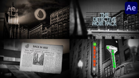 The Noir Pack for After Effects alt