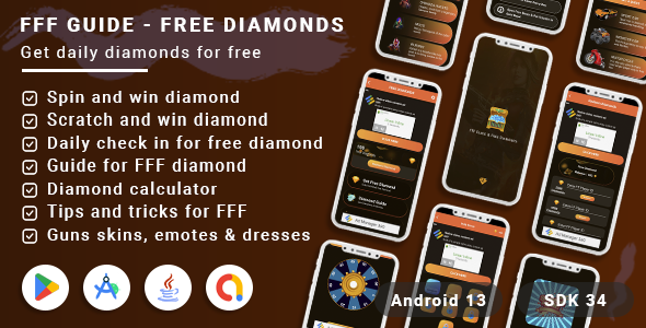 FFF Guide – Free Diamonds(Android 13 + SDK 34)