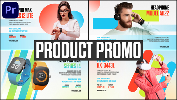 Digital Product Promo MOGRT