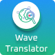 Wave Language Translator Application. (Flutter App For Android & iOS) - CodeCanyon Item for Sale