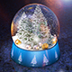Snow Glass Ball - 3DOcean Item for Sale