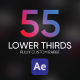 55 Lower Thirds | After Effects - VideoHive Item for Sale