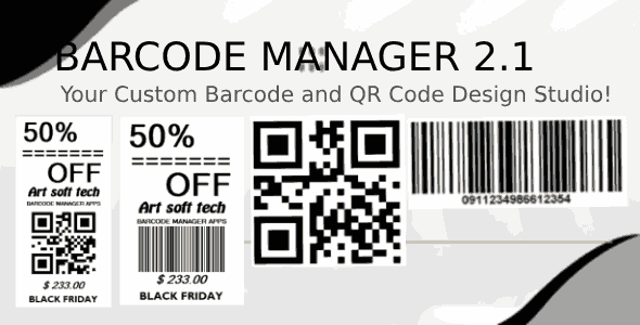 Barcode Manager - Barcode Generator Software-Source Code