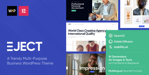 Eject | Web Studio & Creative Agency WordPress Theme