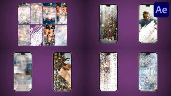 Snow Seamless Transitions For Stories | After Effects alt