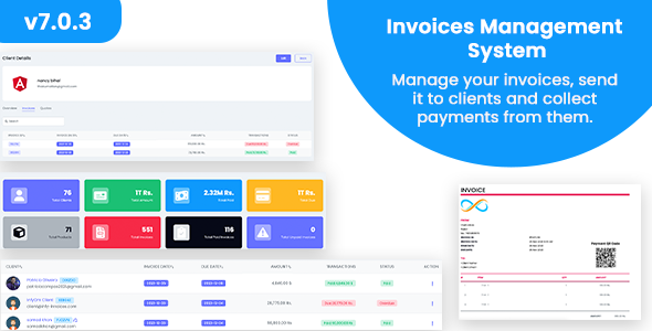 Invoices - Laravel Invoice Management System - Accounting and Billing Management -  Invoice