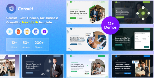Consult - Business Consulting NextJS Template