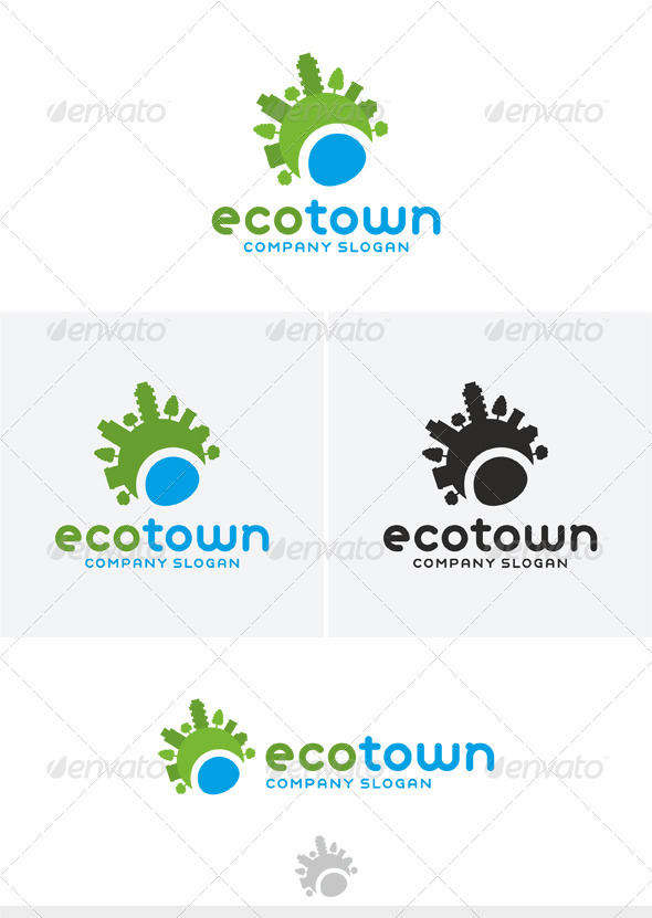 Eco Town Logo