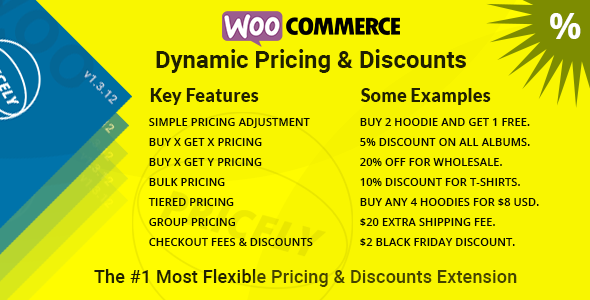 Dynamic Pricing & Discounts for WooCommerce