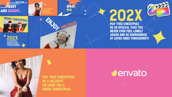 Christmas Slides for FCPX alt