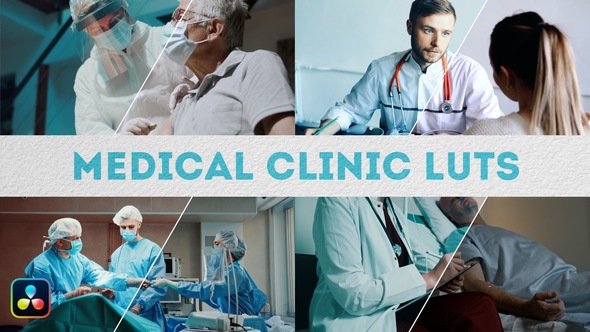 Medical Clinic LUTs | DaVinci Resolve