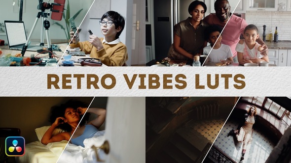 Retro Vibes LUTs | DaVinci Resolve