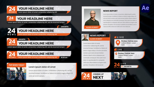 News Lower Thirds alt