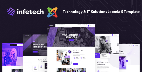 Infetech - Joomla 5 Technology & IT Solutions Template