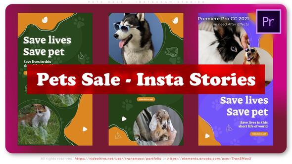 Pets Sale - Instagram Stories