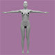 Body Woman Low-poly - 3DOcean Item for Sale