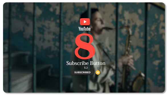 Youtube Subscribe Buttons Pack V2