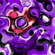 Purple Color Material Liquid Animation, Background glossy marble liquid - VideoHive Item for Sale