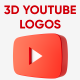 3D Youtube Logos - VideoHive Item for Sale