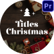 Christmas Titles | MOGRT - VideoHive Item for Sale